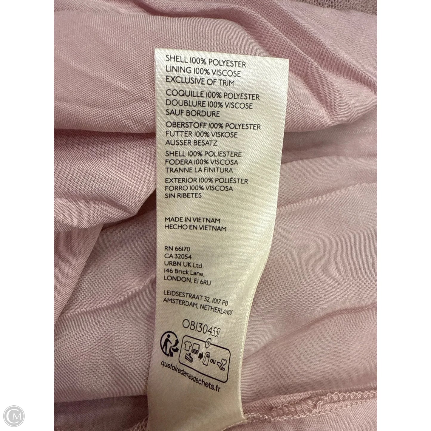 Skirt Maxi By Anthropologie In Mauve, Size: M