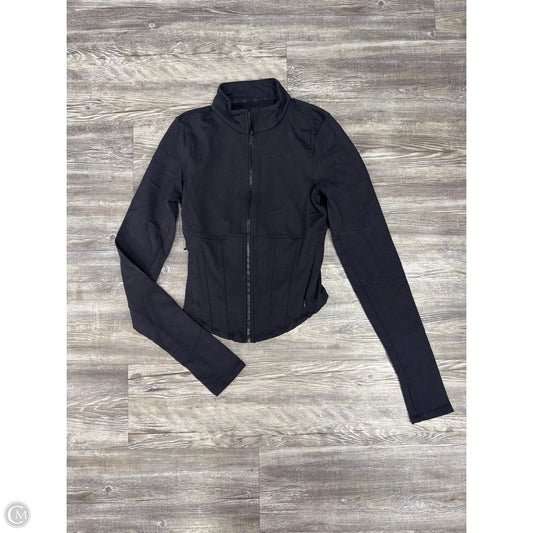 Athletic Jacket By Alo In Black, Size: Xs