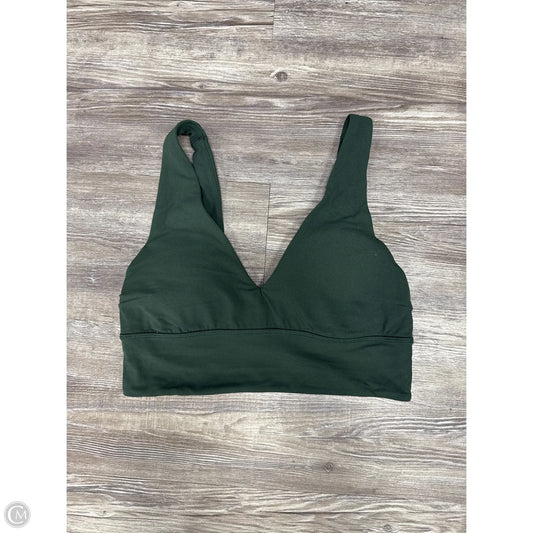 Athletic Bra By Lululemon In Green, Size: S