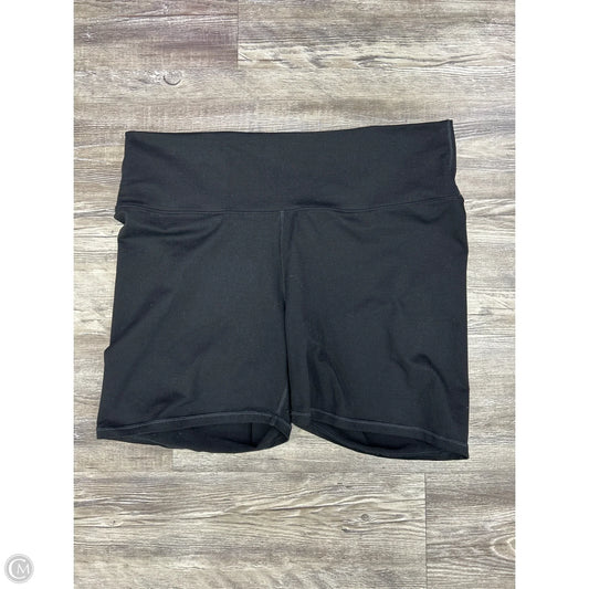 Athletic Shorts By Fabletics In Black, Size: Xl