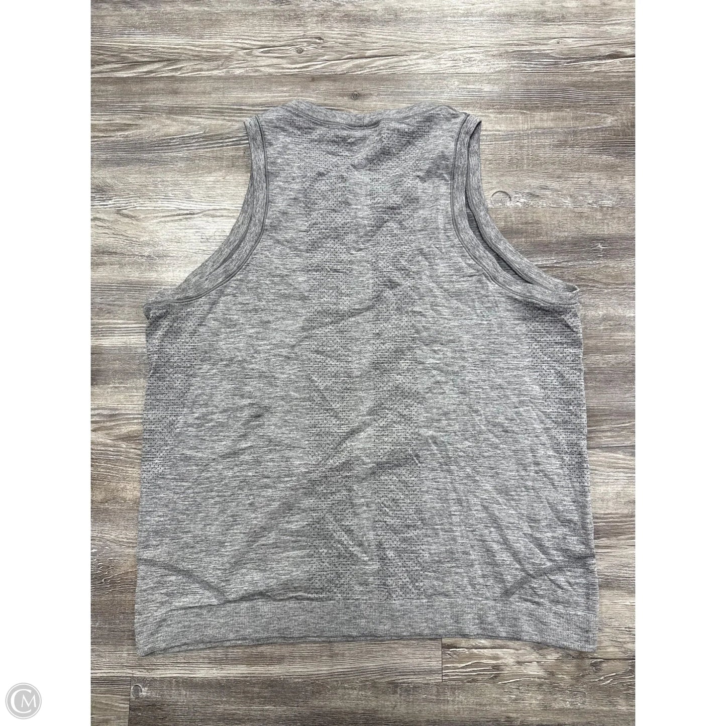 Athletic Tank Top By Lululemon In Grey, Size: 12