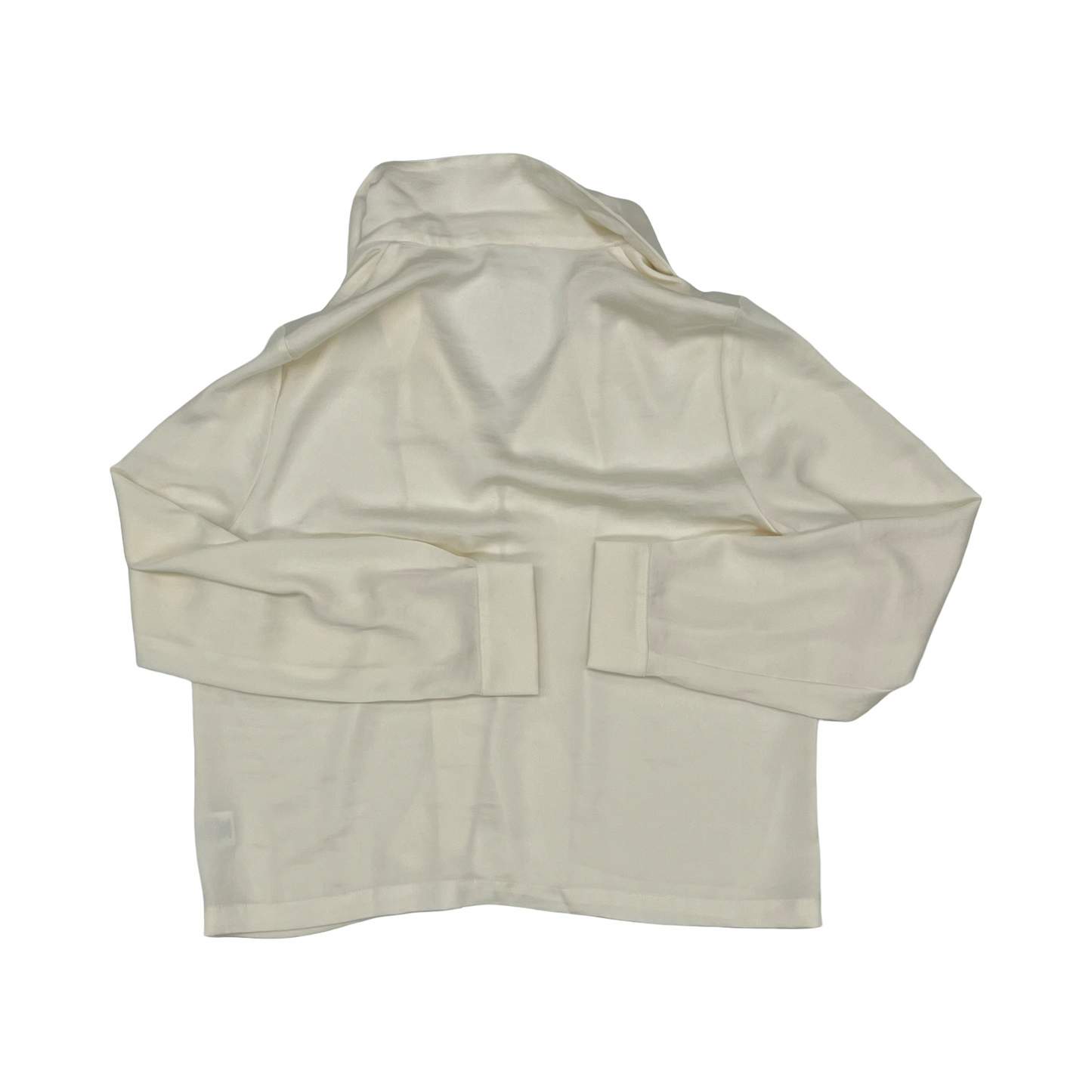 Blouse Ls By Pink Rose In Cream, Size:Xl