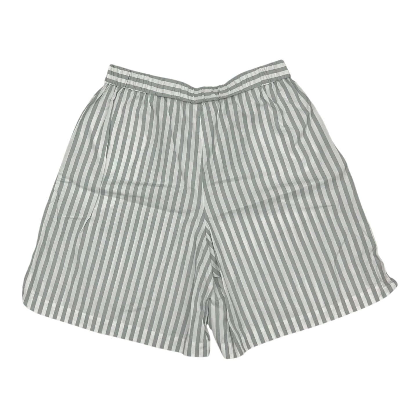Shorts Designer By Max Mara In Blue & White, Size:16