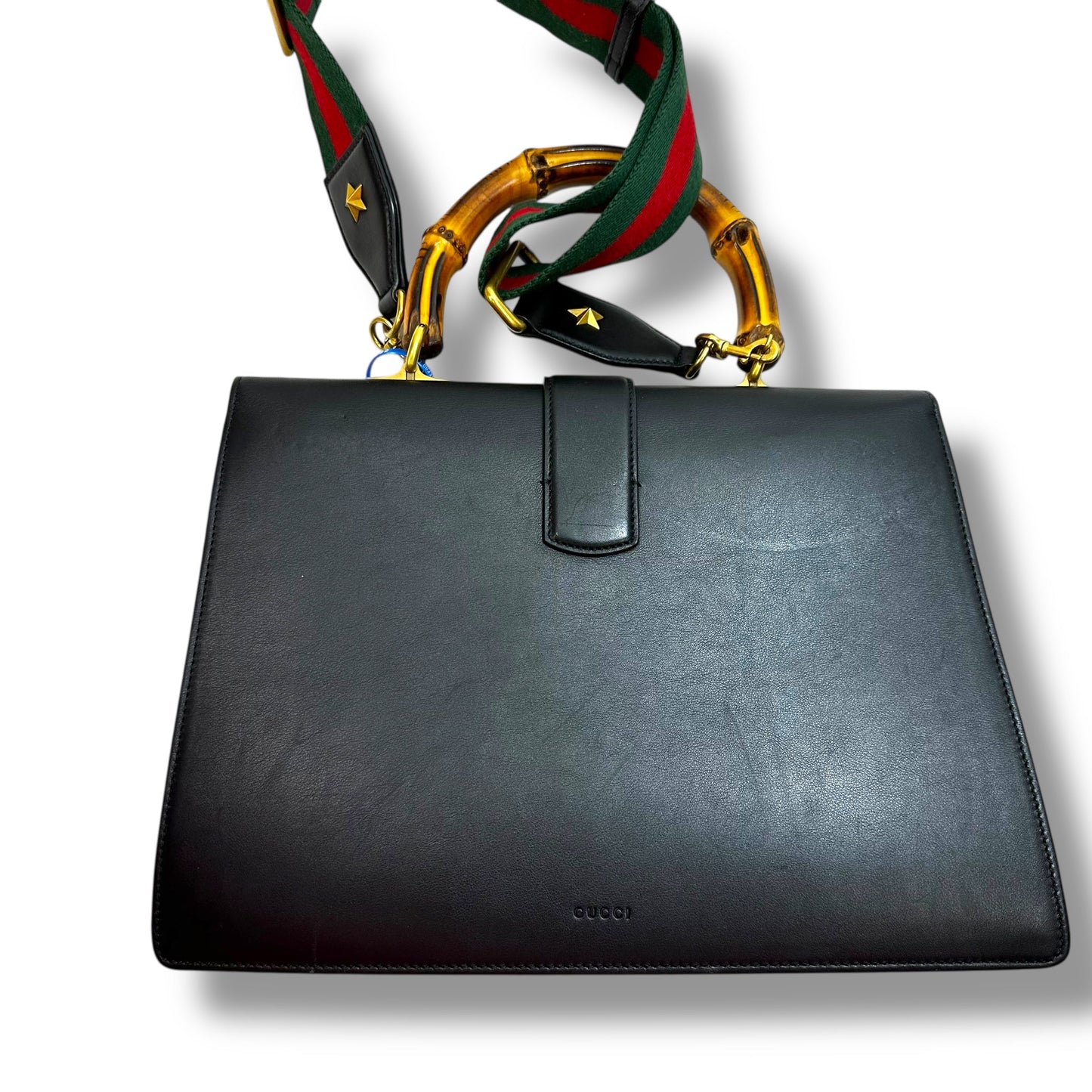 Handbag Luxury Designer By Gucci, Size: Medium