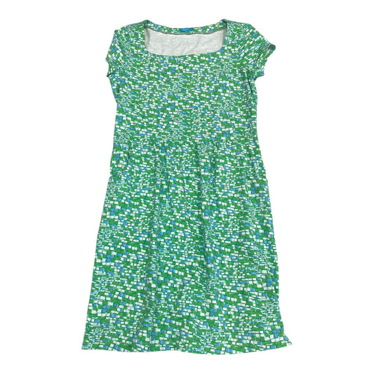 Dress Casual Short By J Mclaughlin In Blue & Green, Size:L