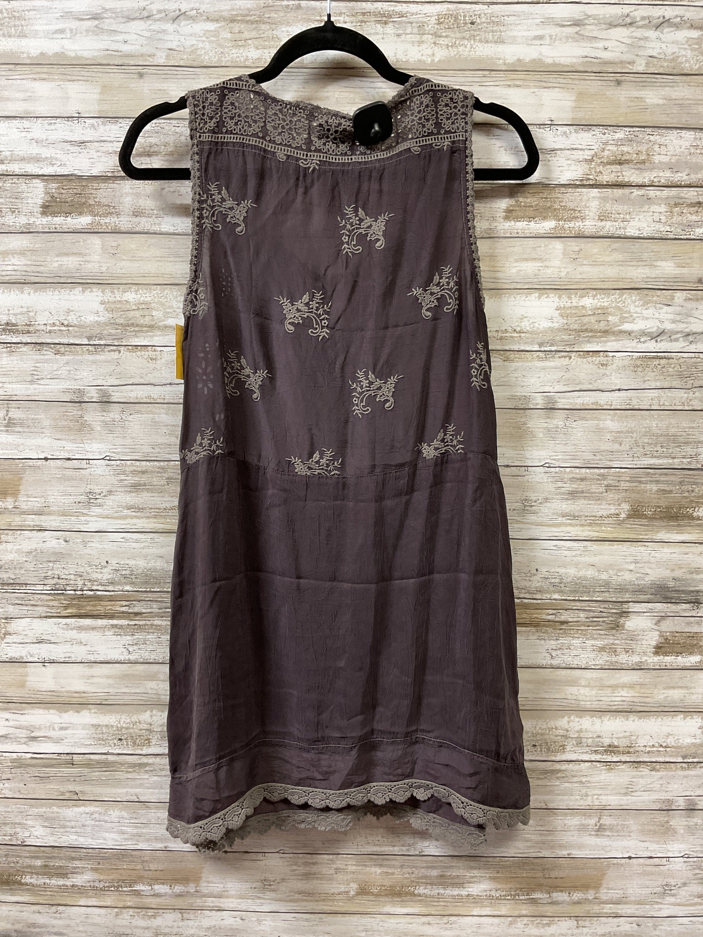 Tunic sleeveless By Johnny Was In Grey, Size:S
