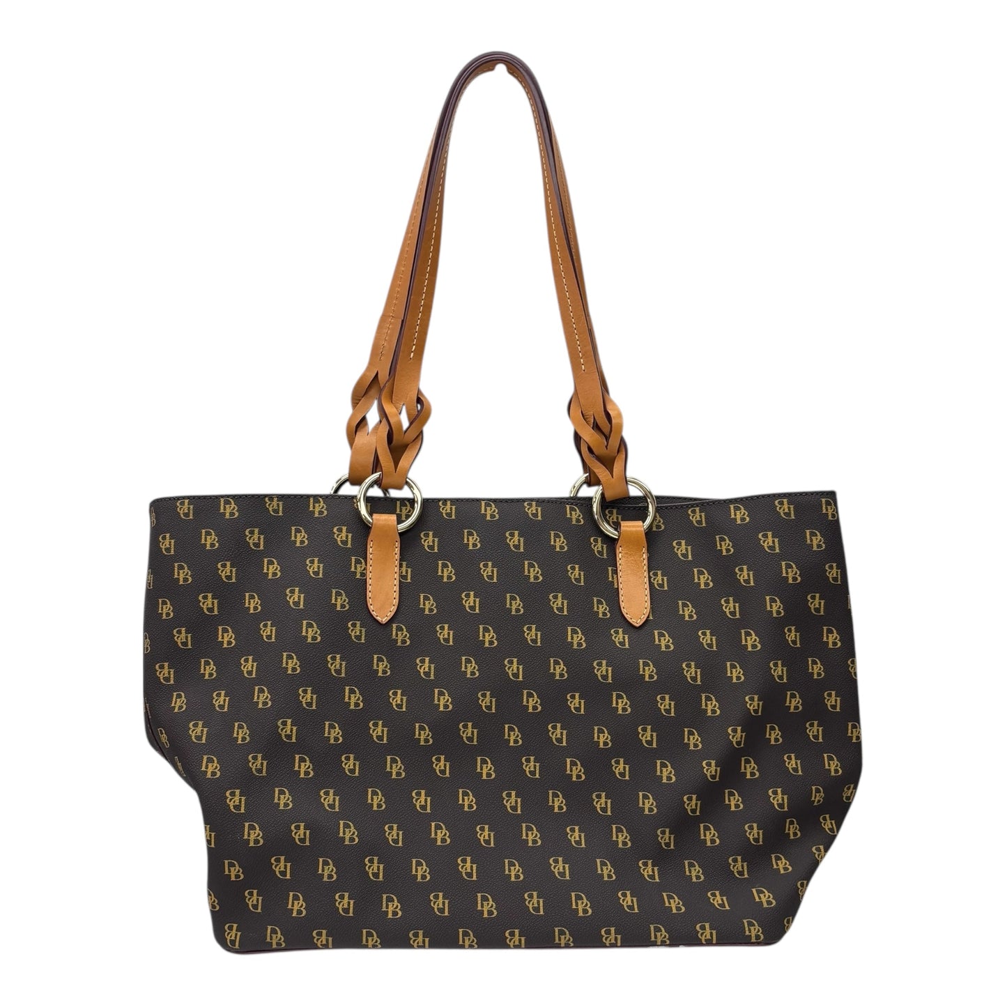 Handbag Designer By Dooney And Bourke In Brown, Size:Large