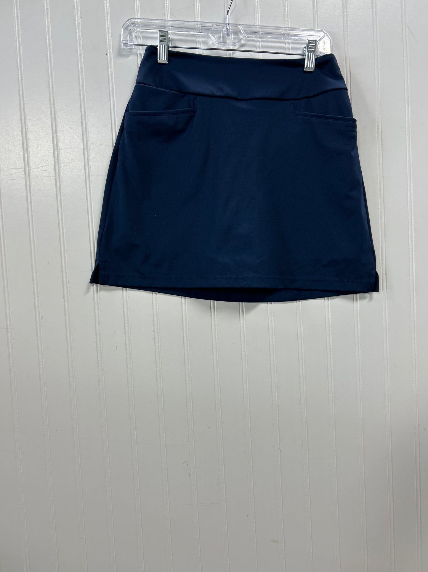 Athletic Skort By Adidas In Navy, Size:Xs