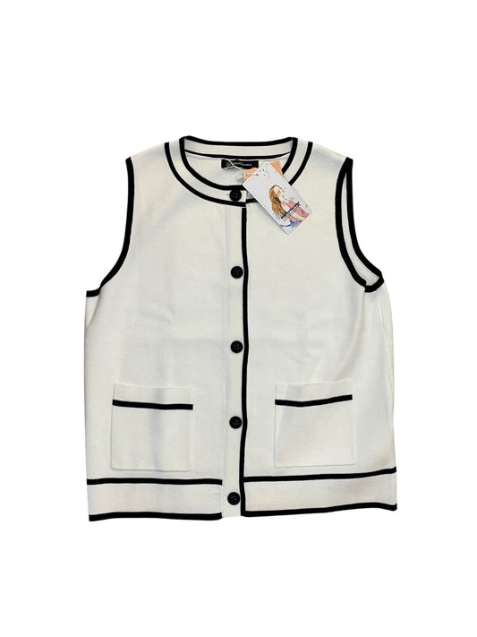 Vest Other By Clothes Mentor In White, Size:S