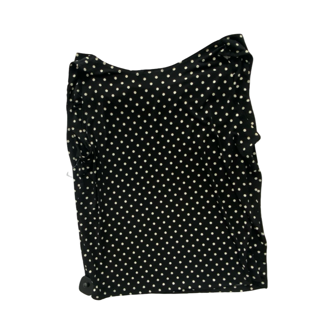 Top Sleeveless By Cmc In Polkadot Pattern, Size:Xl