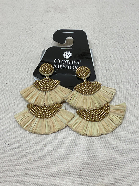 Earrings Dangle/Drop By J. Crew In Tan