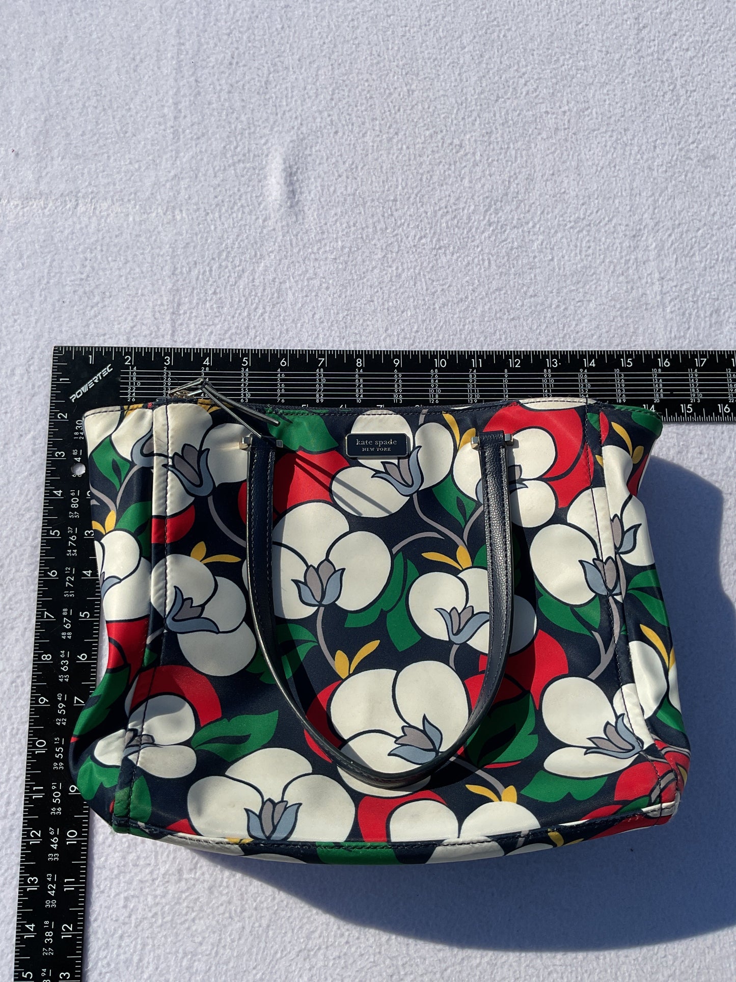 Handbag Designer By Kate Spade In Floral Print, Size:Medium