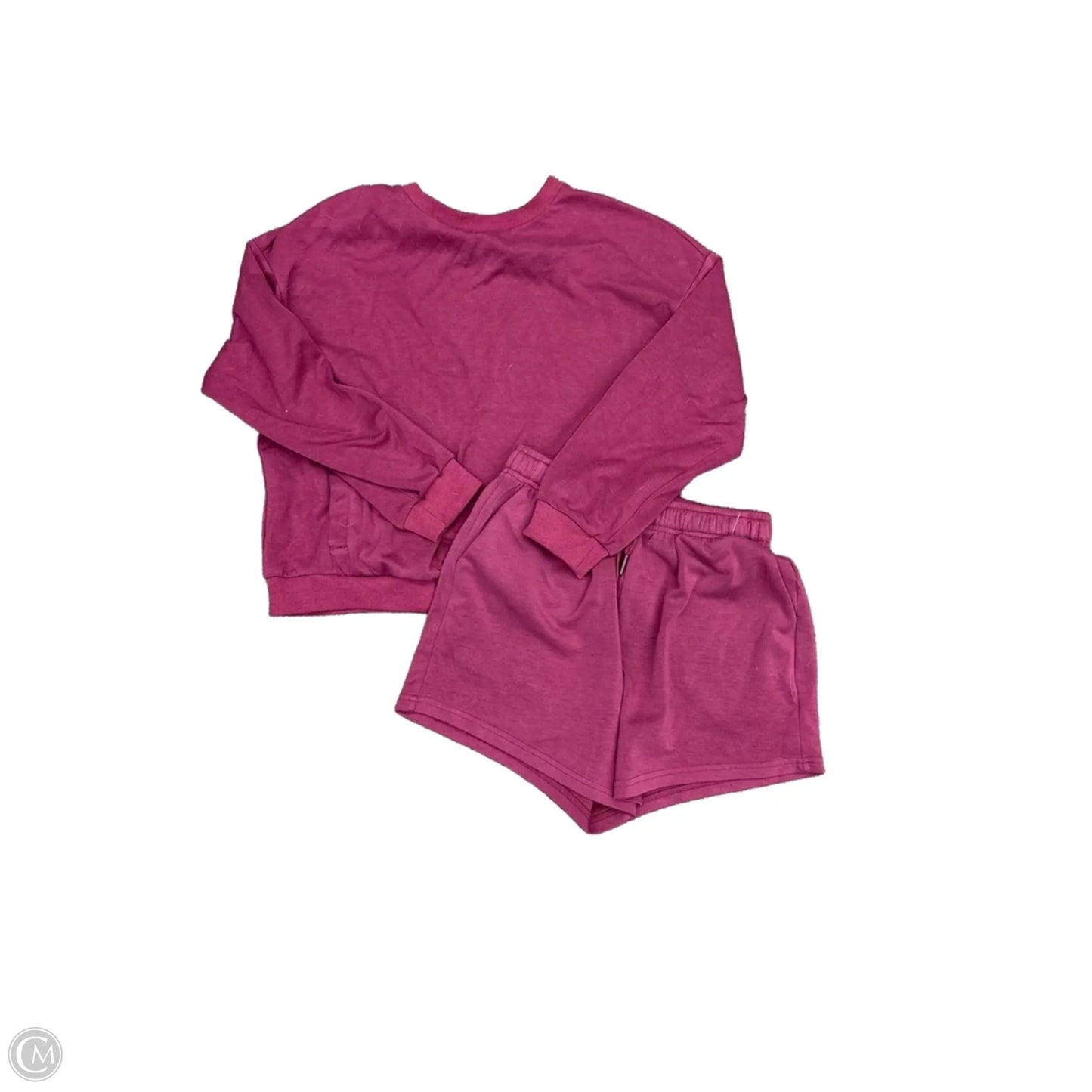 Shorts Set By Clothes Mentor In Pink, Size: M