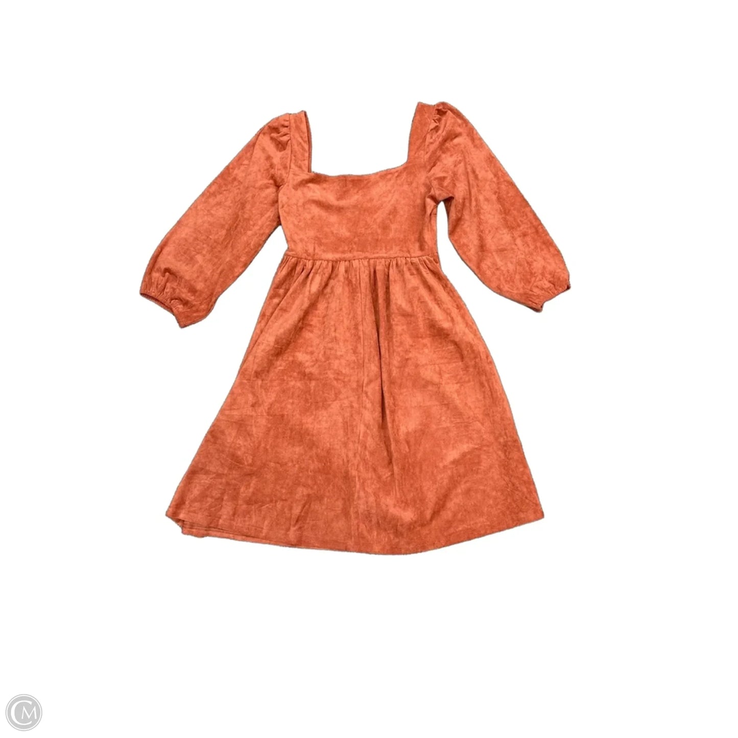 Dress Casual Short By Clothes Mentor In Orange, Size: M