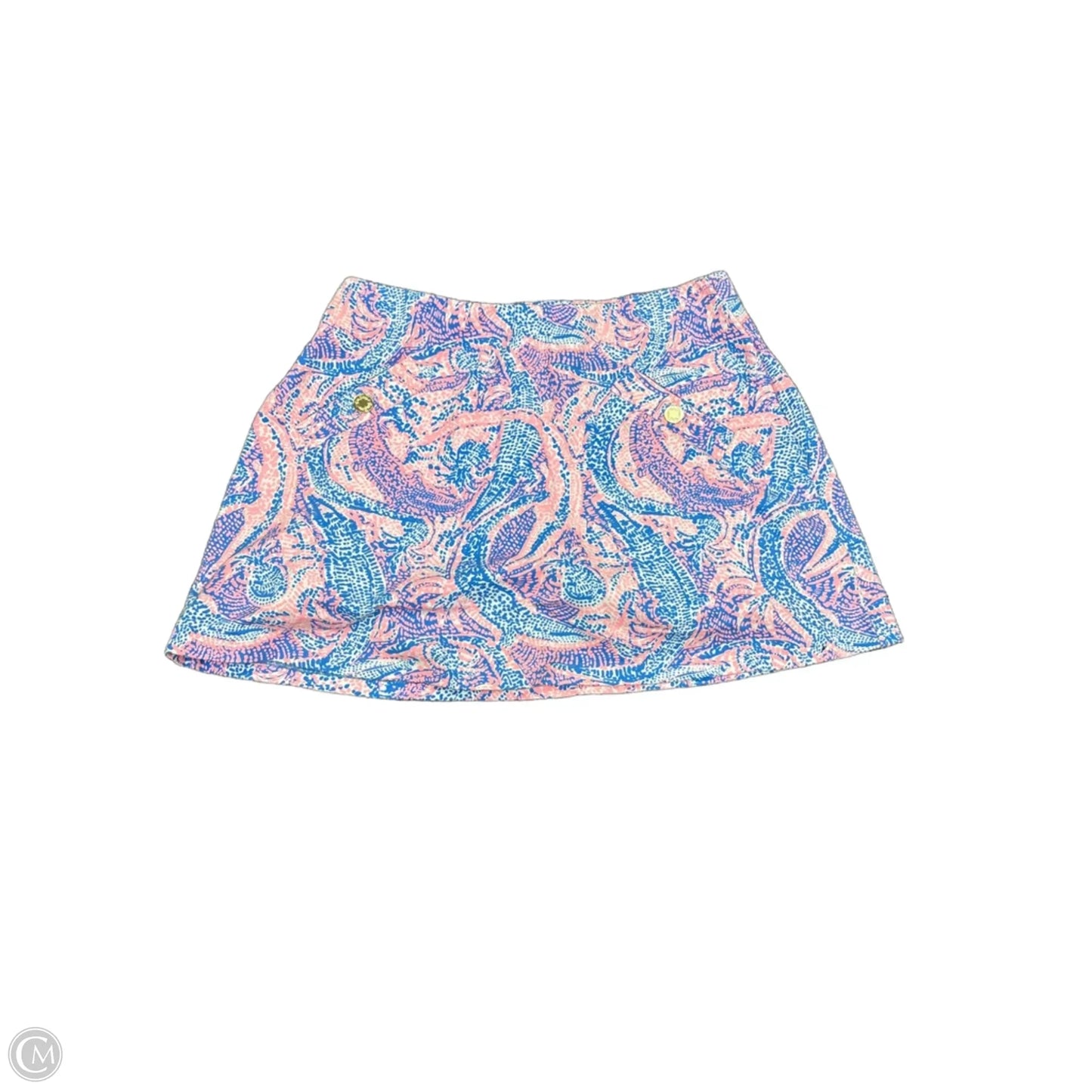Skirt Designer By Lilly Pulitzer In Paisley Print, Size: M