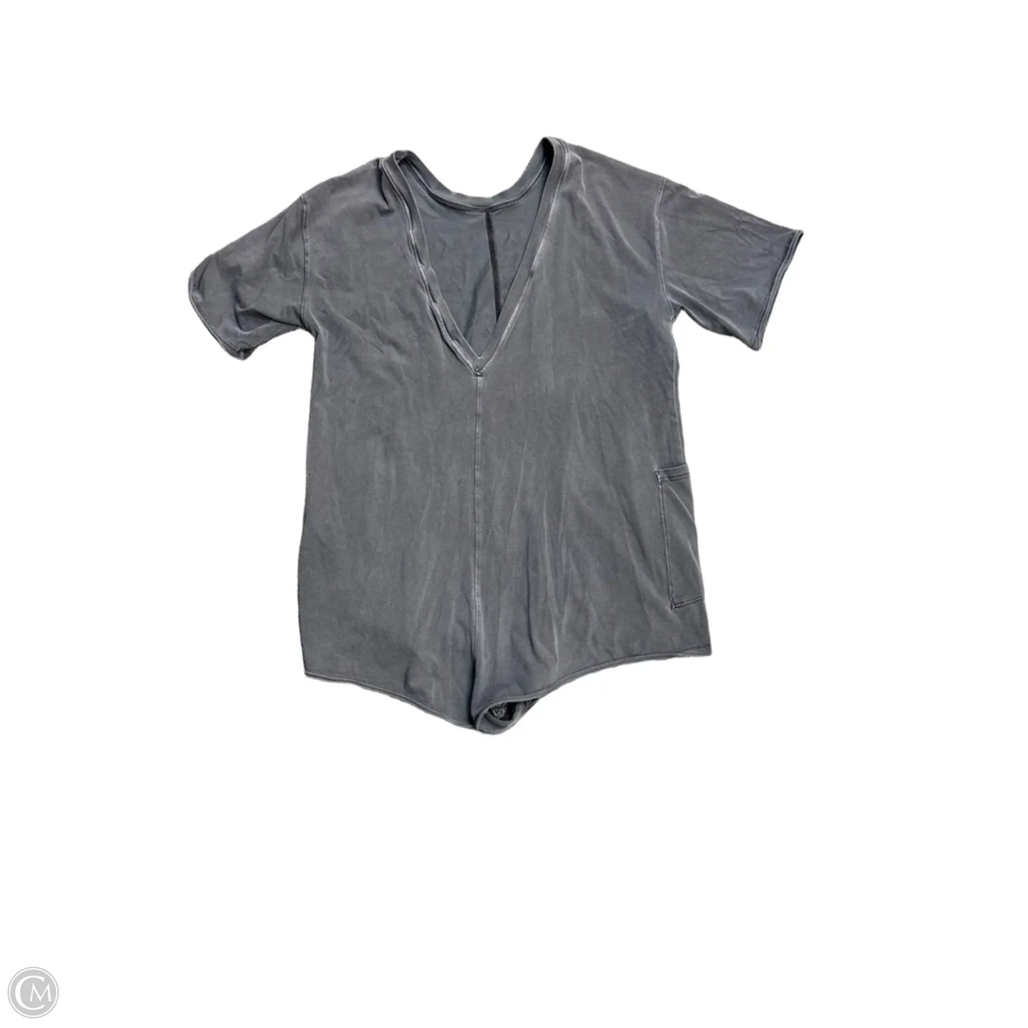 Romper By Free People In Grey, Size: L