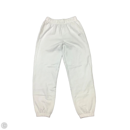 Athletic Pants By Alo In White, Size: M