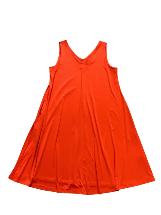 Dress Casual Short By Chicos In Orange, Size: L