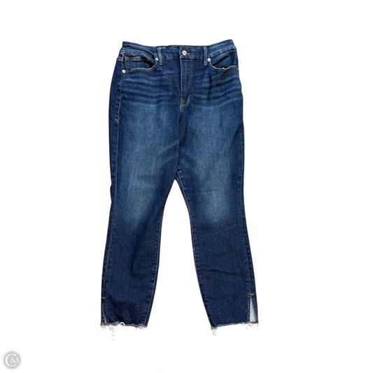 Jeans Skinny By Good American In Blue, Size: 14