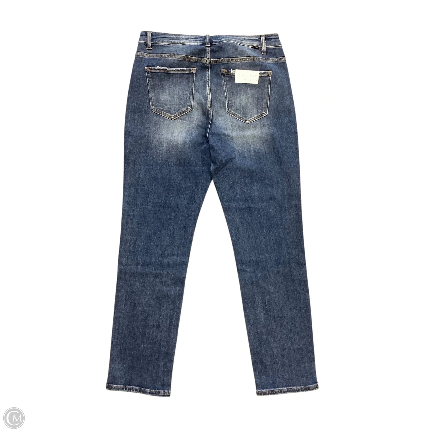 Jeans Straight By Risen In Blue Denim, Size: 1x