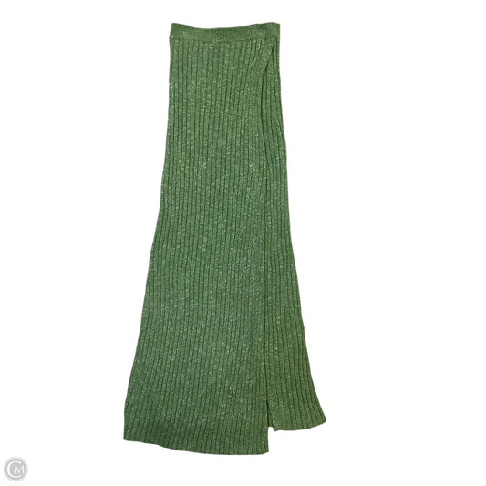 Skirt Maxi By Free People In Green, Size: Xs
