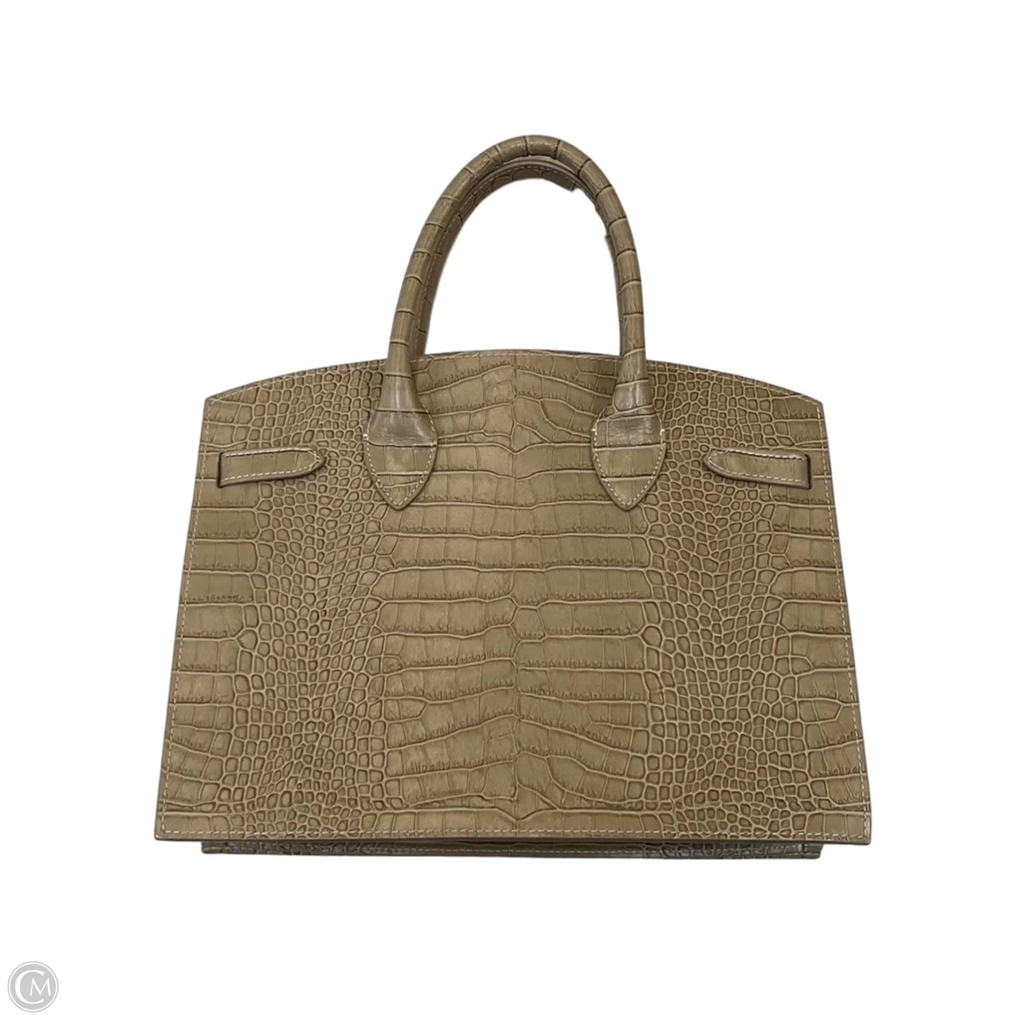Handbag Leather By Cma, Size: Medium