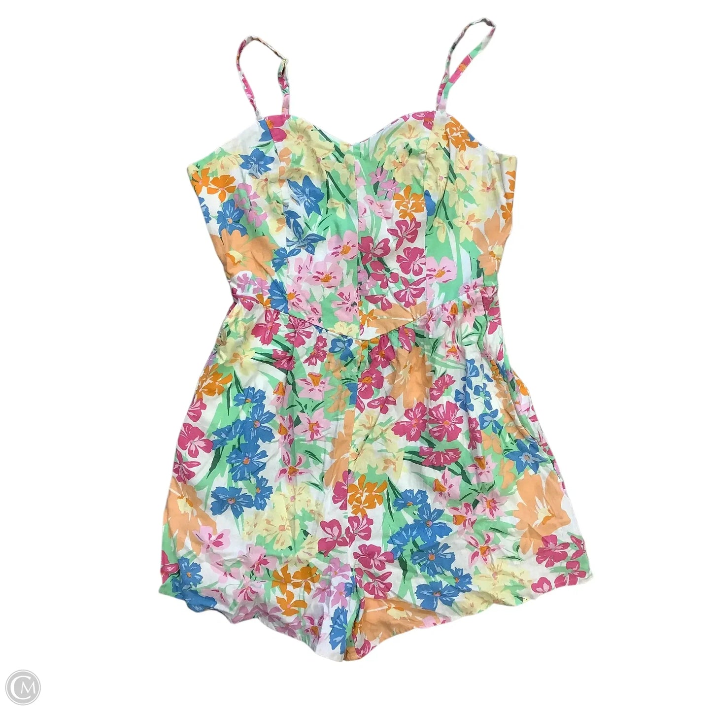 Romper By Old Navy In Floral Print, Size: L