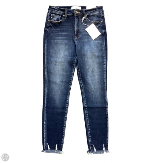 Jeans Skinny By Kancan In Blue Denim, Size: 8(9/28)