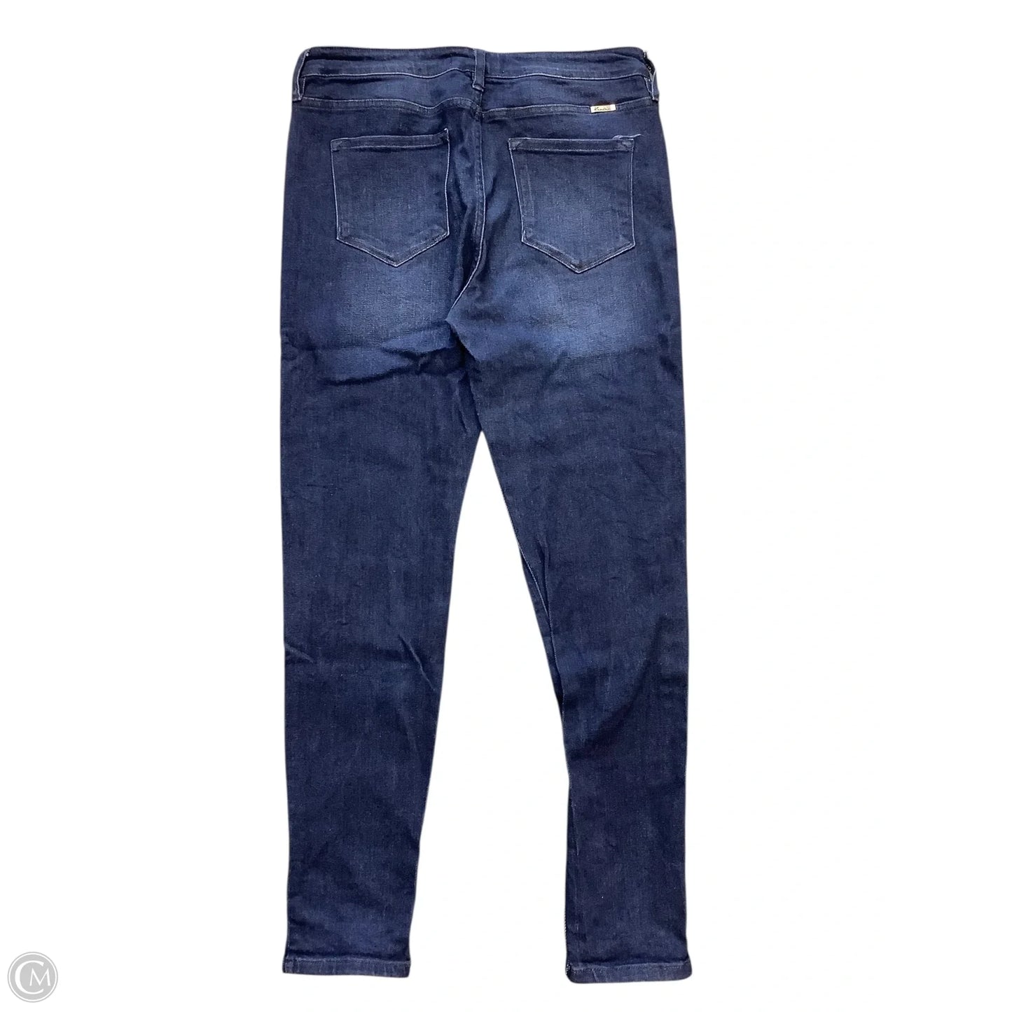 Jeans Straight By Kancan In Blue Denim, Size: 12(13/30)