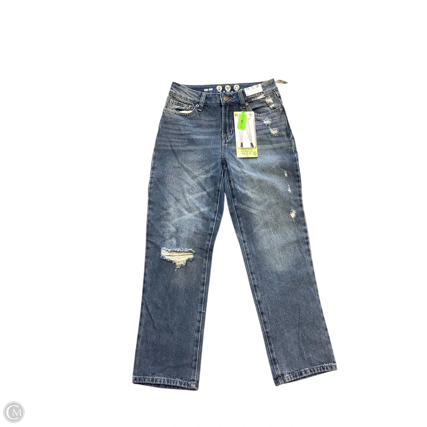 Jeans Straight By Cmc In Blue Denim, Size: 0