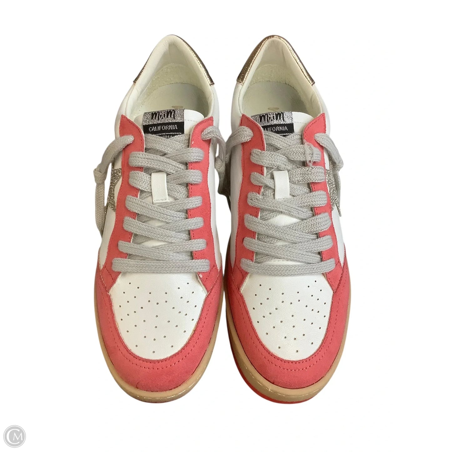 Shoes Sneakers By Cmb In Pink & White, Size: 9