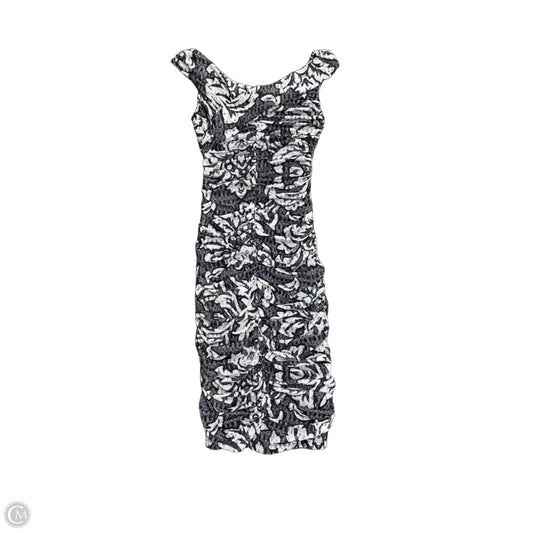 Dress Party Midi By White House Black Market In Grey, Size: 6