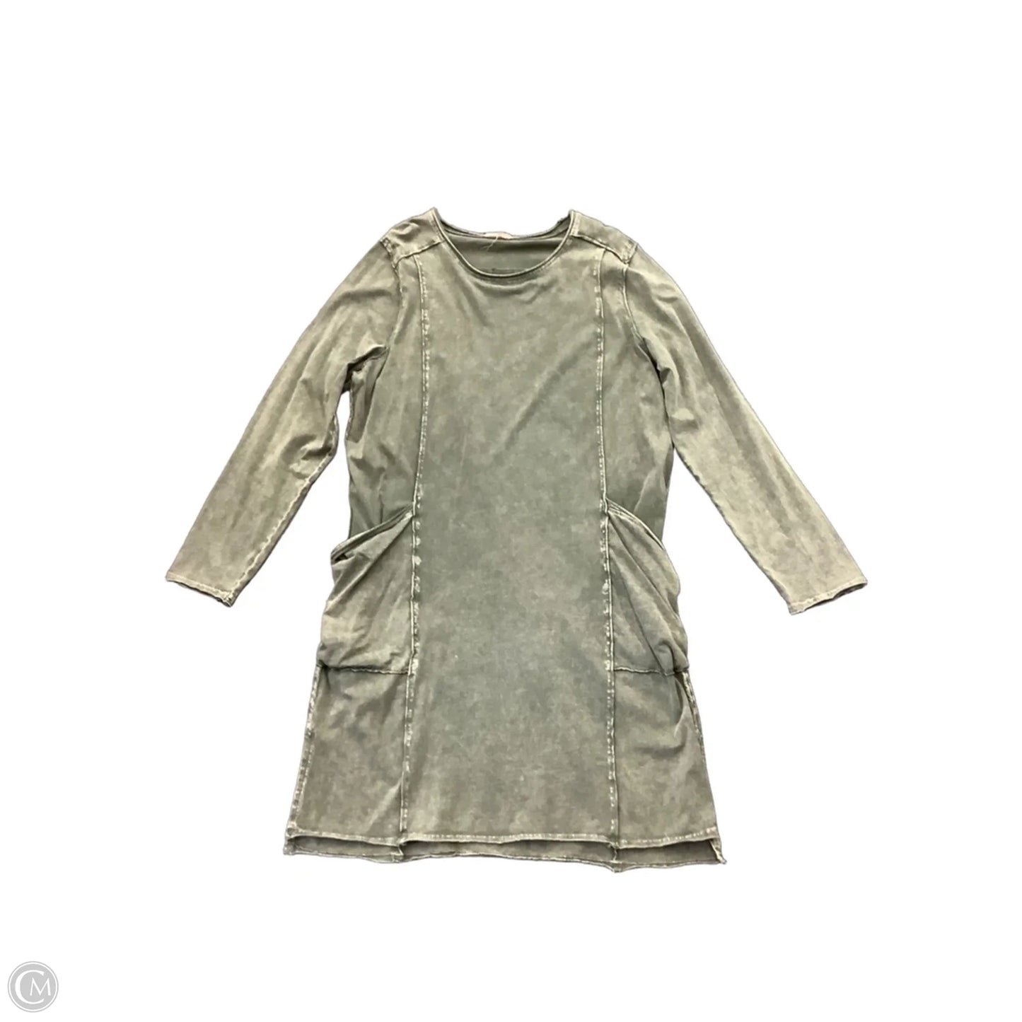 Dress Casual Midi By Easel In Green, Size: L