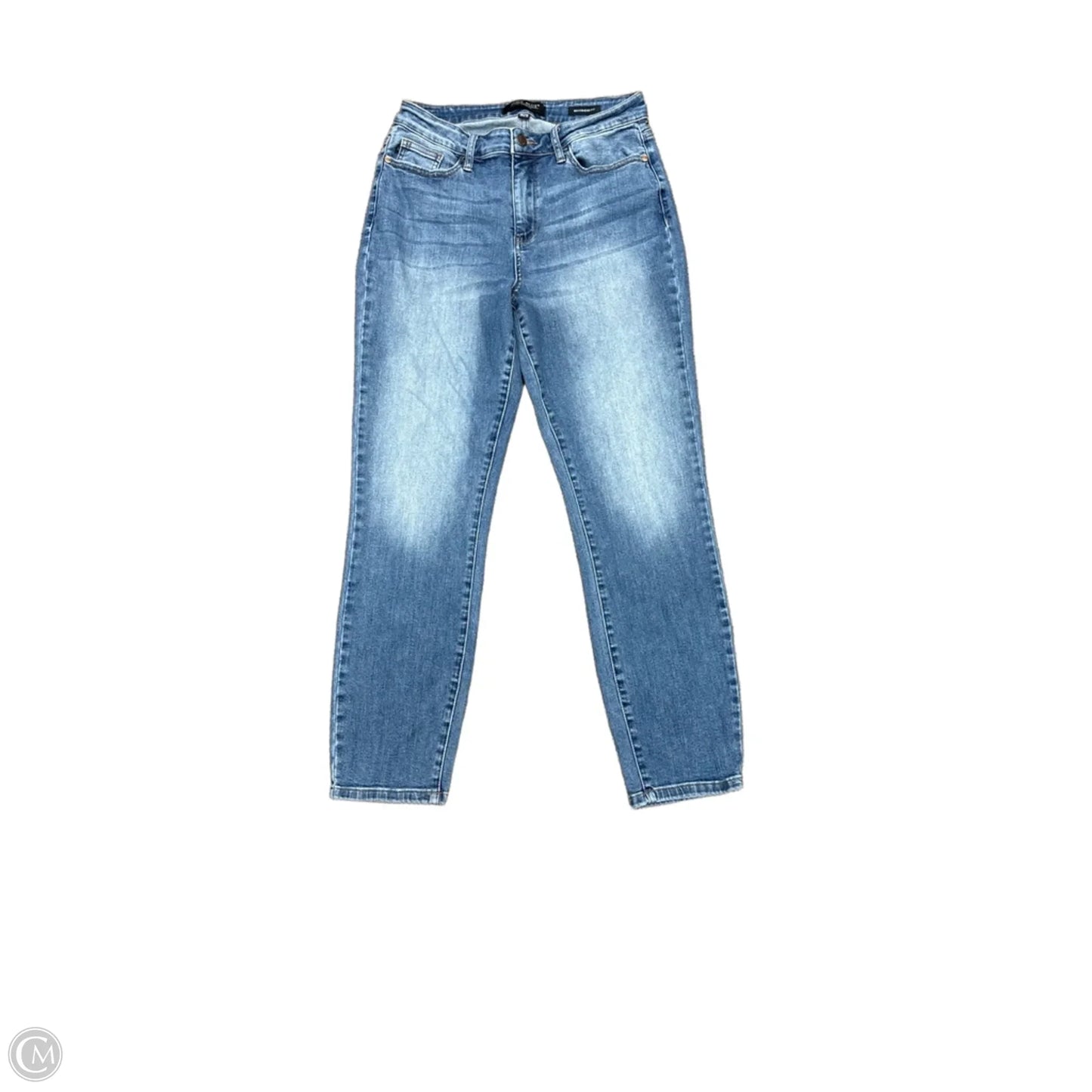 Jeans Straight By Judy Blue In Blue Denim, Size: 8