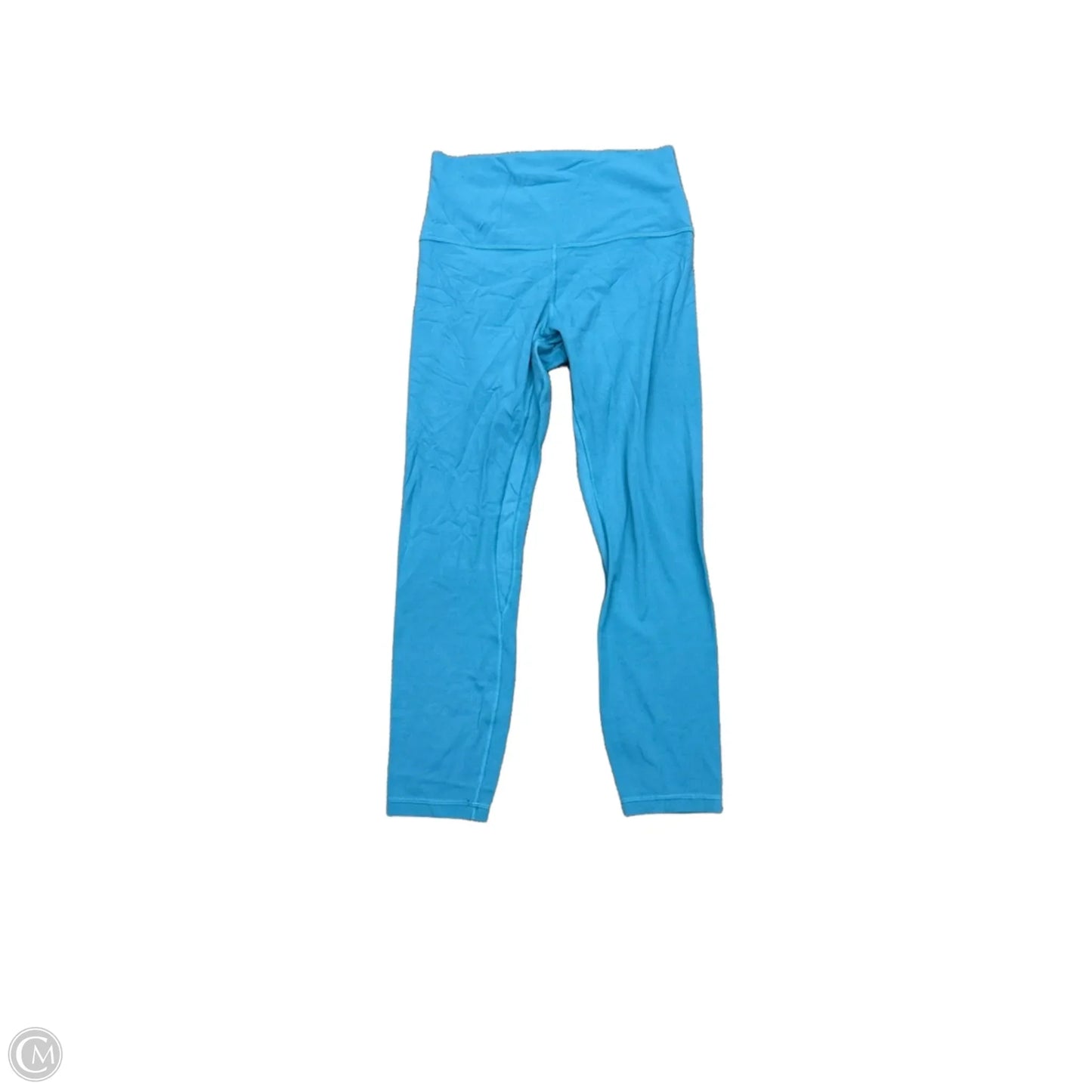 Athletic Leggings By Lululemon In Aqua, Size: S