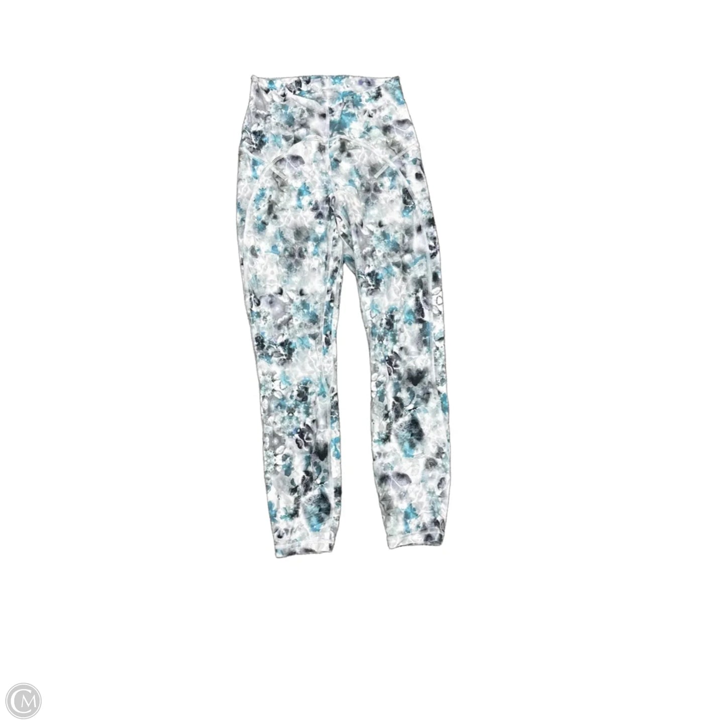 Athletic Leggings By Lululemon In Blue, Size: 6