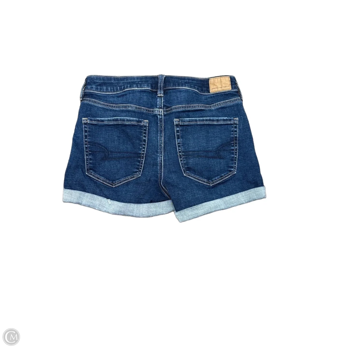 Shorts By American Eagle In Blue Denim, Size: 4
