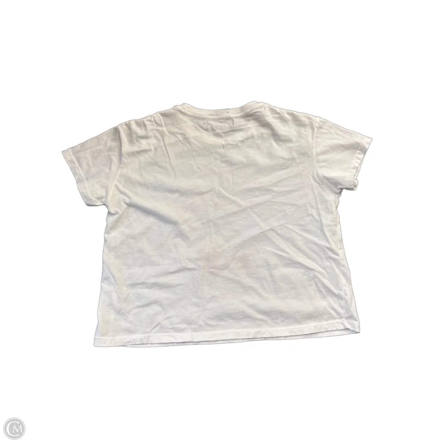 Top Short Sleeve By Girl Dangerous In White, Size: Xs