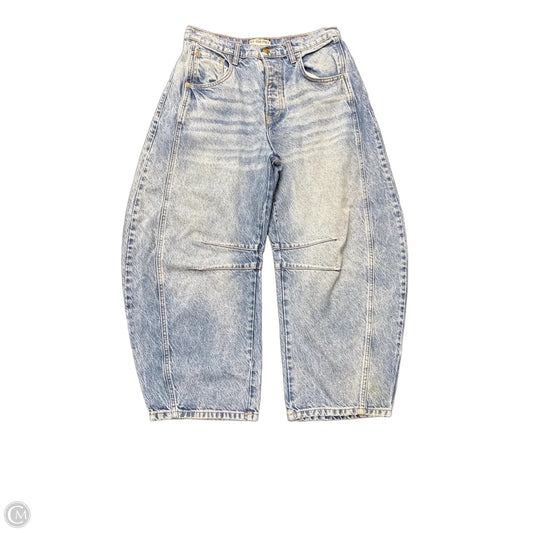 Jeans Wide Leg By We The Free In Blue Denim, Size: 4