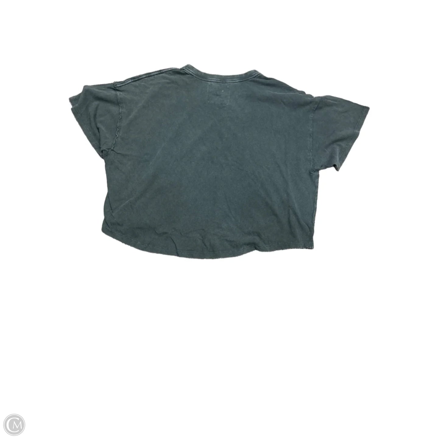 Top Short Sleeve Basic By Aerie In Grey, Size: Xl