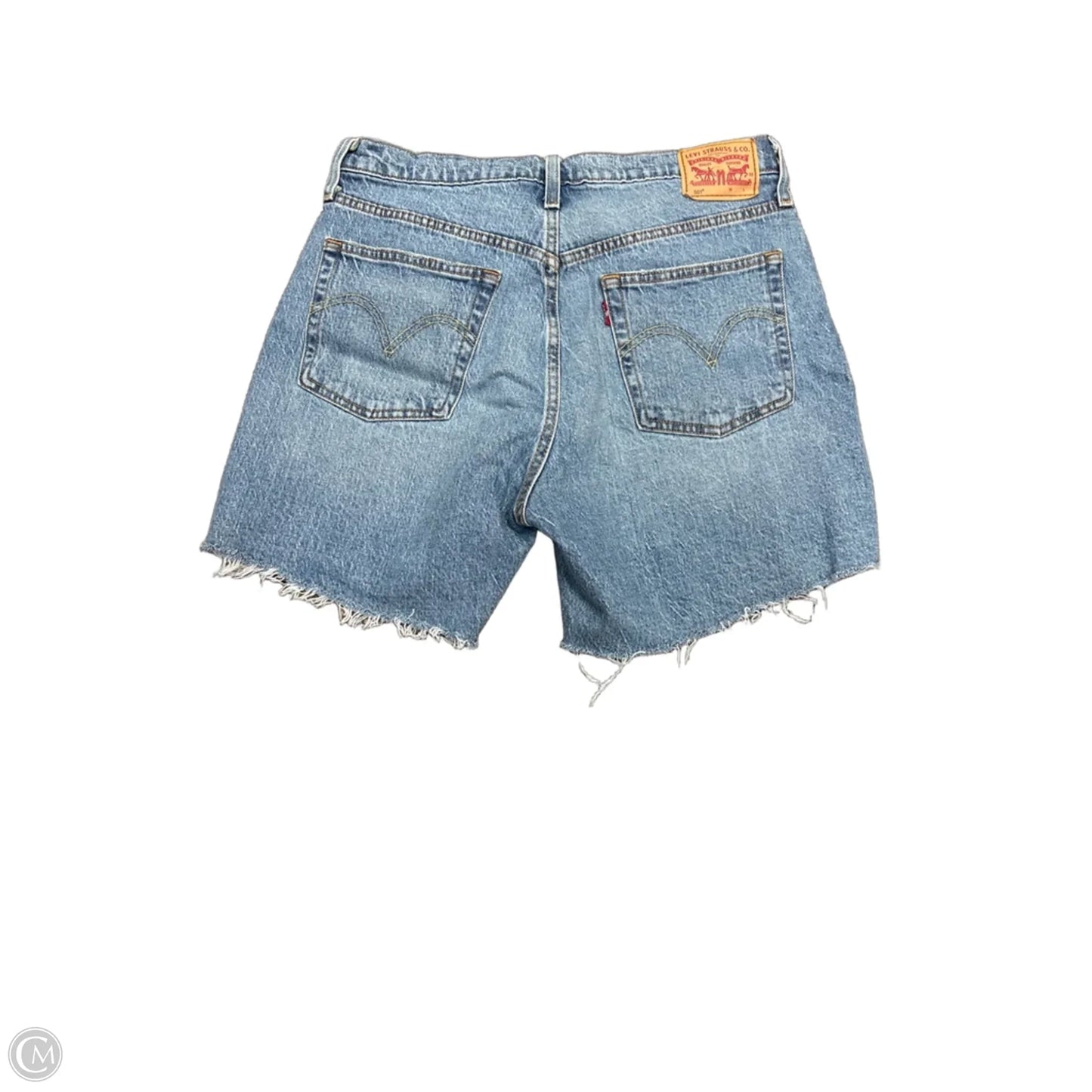 Shorts By Levis In Blue Denim, Size: 12
