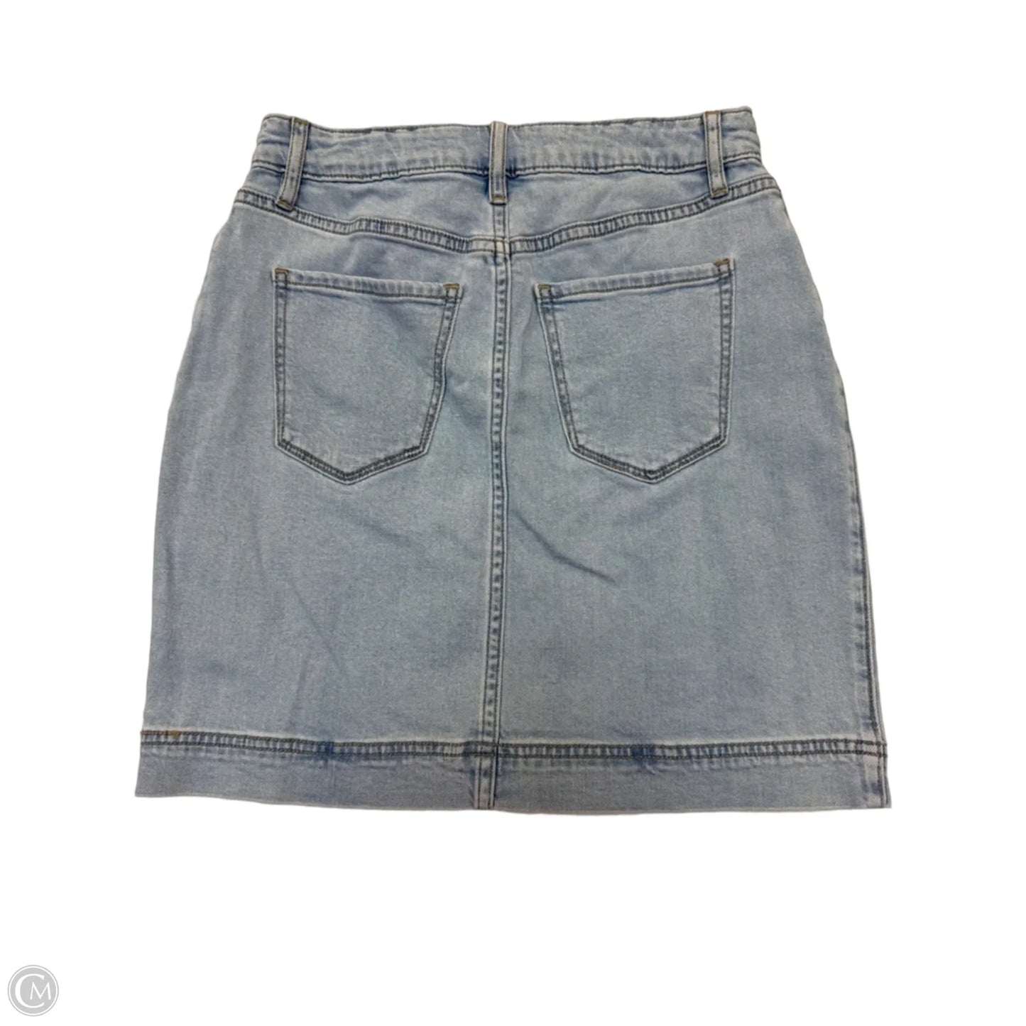Skirt Mini & Short By White House Black Market In Blue Denim, Size: 0