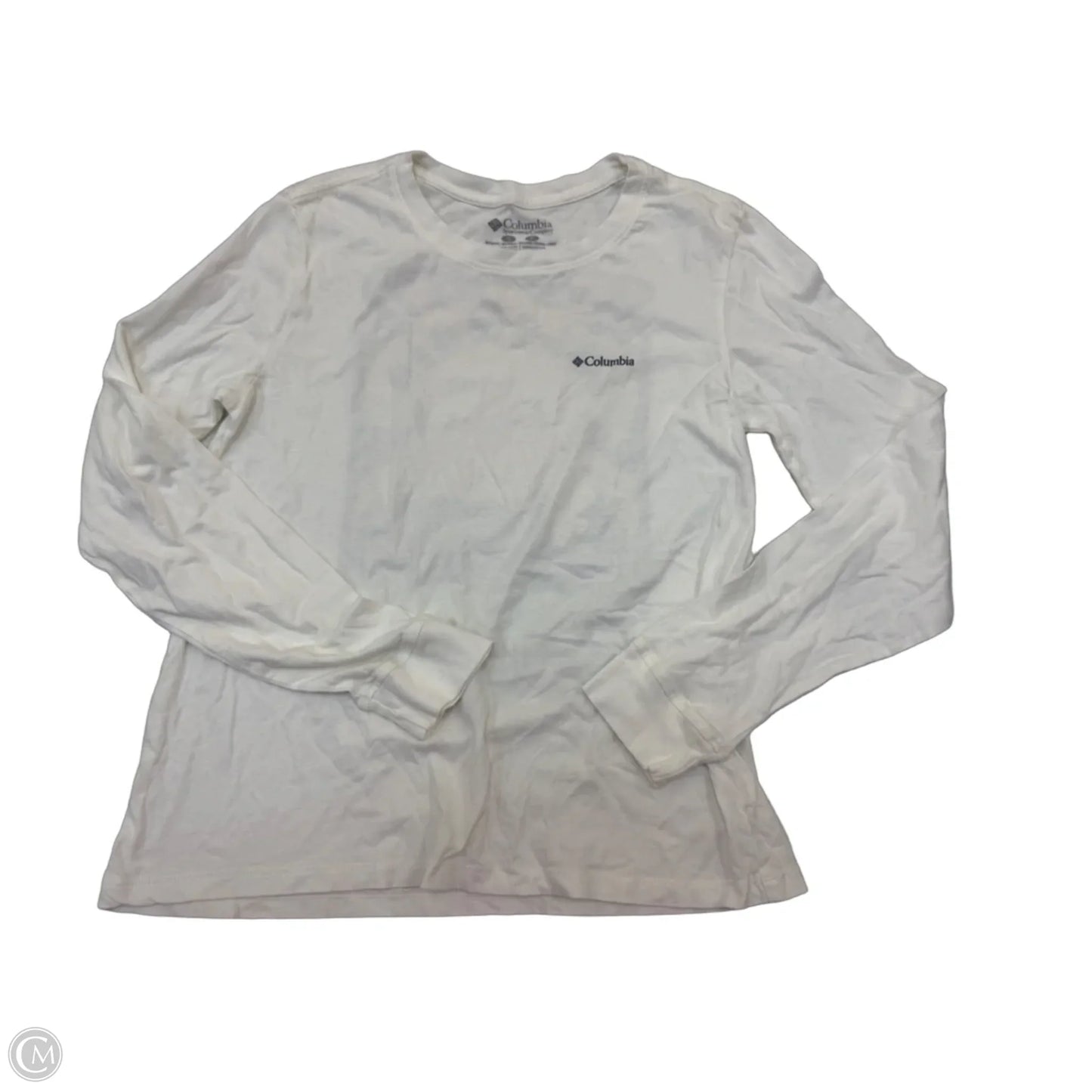 Top Long Sleeve Basic By Columbia In Cream, Size: S