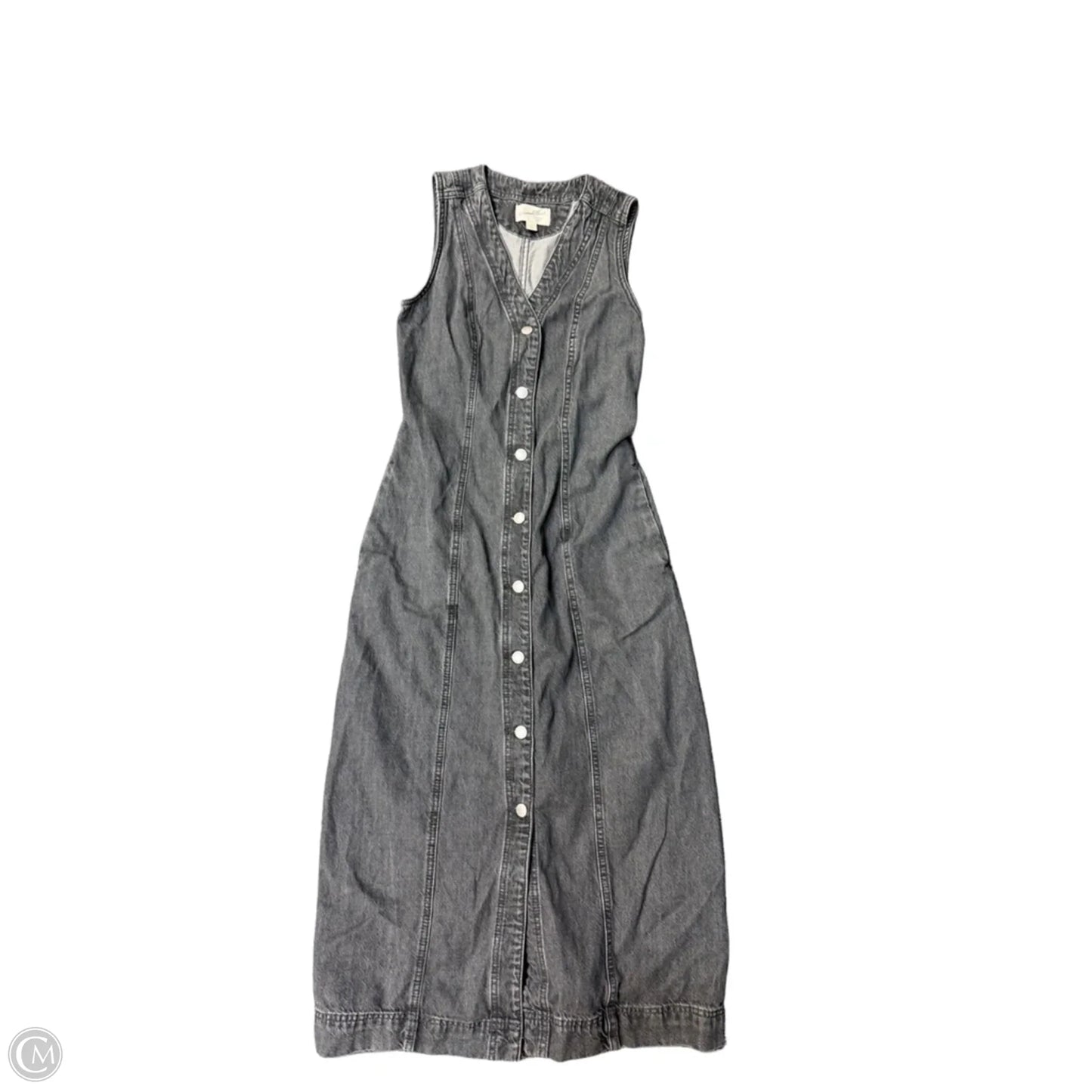 Dress Casual Maxi By Universal Standard In Black Denim, Size: 2