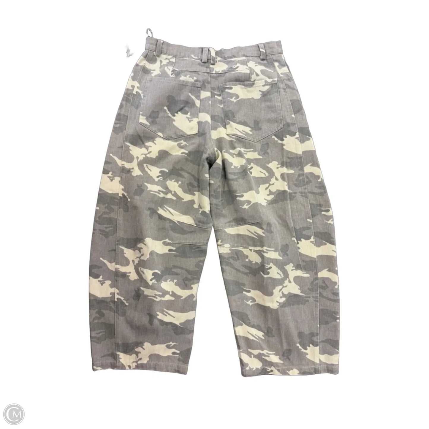 Jeans Wide Leg By Urban Daizy In Camouflage Print, Size: M