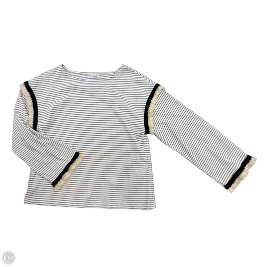 Top Long Sleeve By Cmc In Multi-colored, Size: S