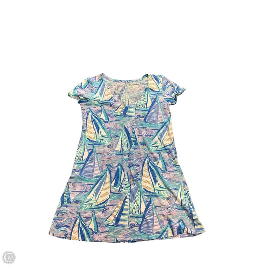 Dress Designer By Lilly Pulitzer In Blue, Size: L