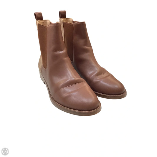 Boots Designer By Coach In Brown, Size: 8
