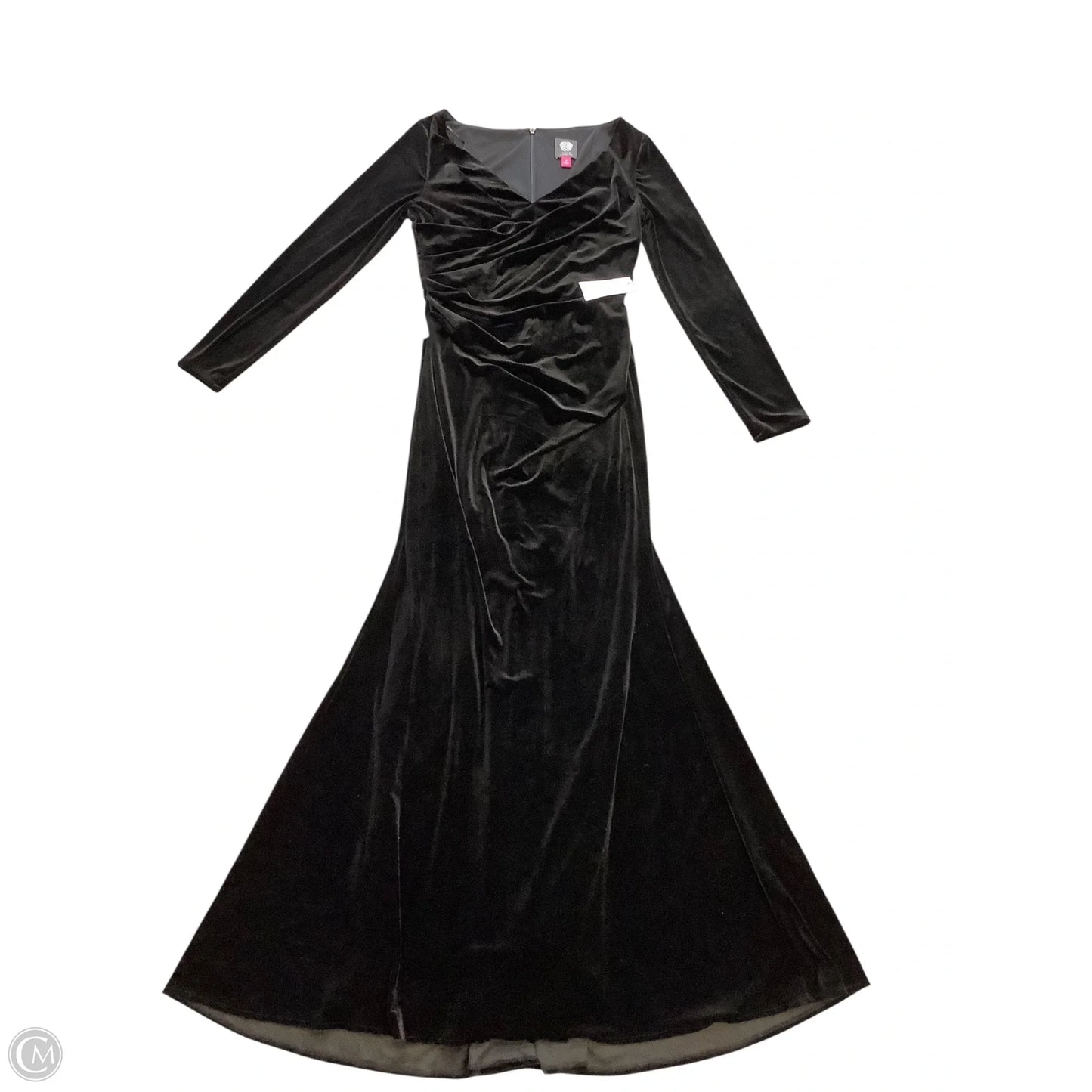 Dress Party Long By Vince Camuto In Black, Size: 10
