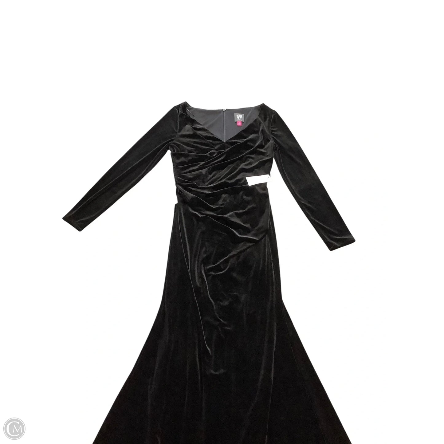 Dress Party Long By Vince Camuto In Black, Size: 10